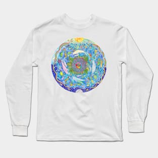 the OCEAN mandala Long Sleeve T-Shirt